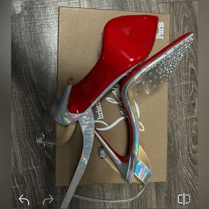 Nice red bottom heels. Size 9